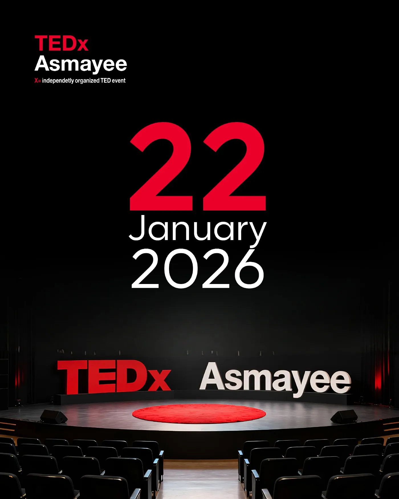 TEDx Asmayee — Social media 2